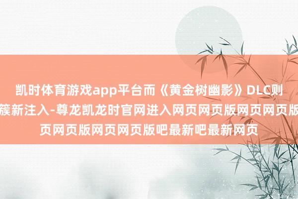 凯时体育游戏app平台而《黄金树幽影》DLC则是新推行和物品的簇新注入-尊龙凯龙时官网进入网页网页版网页网页版吧最新吧最新网页